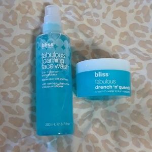 NEW 2 Piece Bliss Face Wash & Moisturizer Set